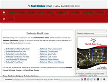 Tablet Screenshot of bethesda-listings.com